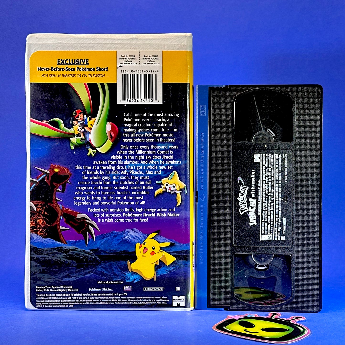 Pokemon - Jirachi Wish Maker VHS
