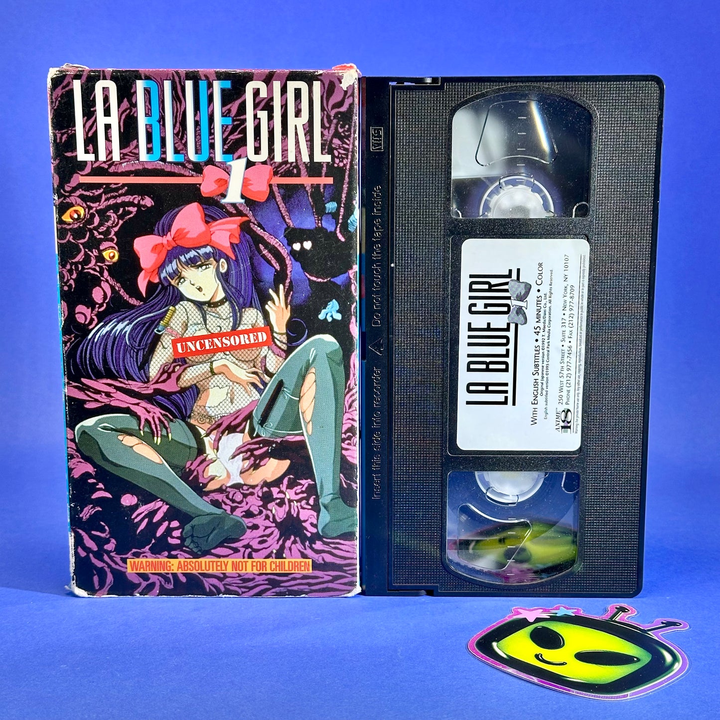 La Blue Girl / Lady Blue VHS