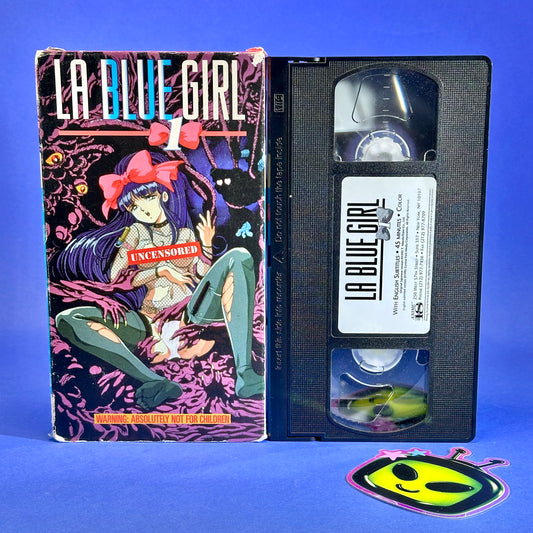 La Blue Girl / Lady Blue VHS
