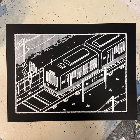 rolilomi - Train to Somewhere Print