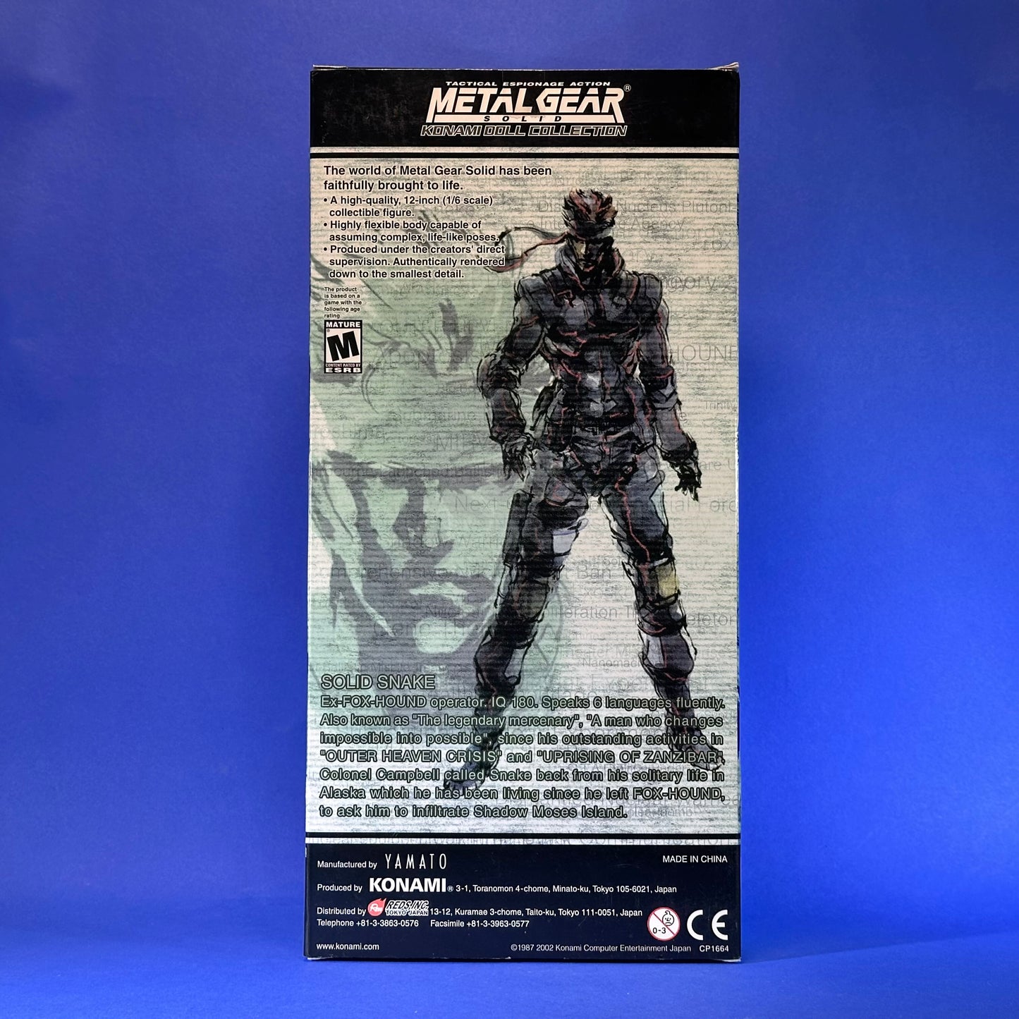Konami Doll Collection - Solid Snake - Metal Gear Solid