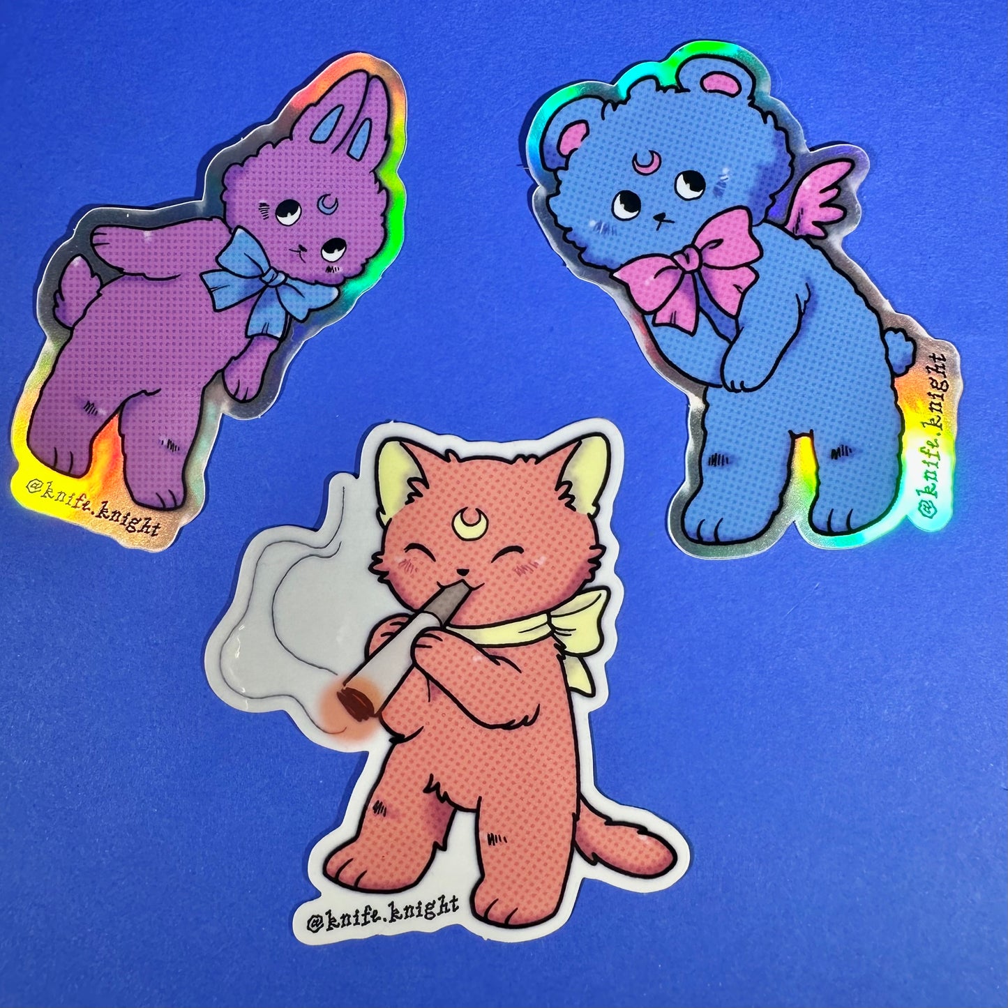 knife.knight - Critters Sticker Collection