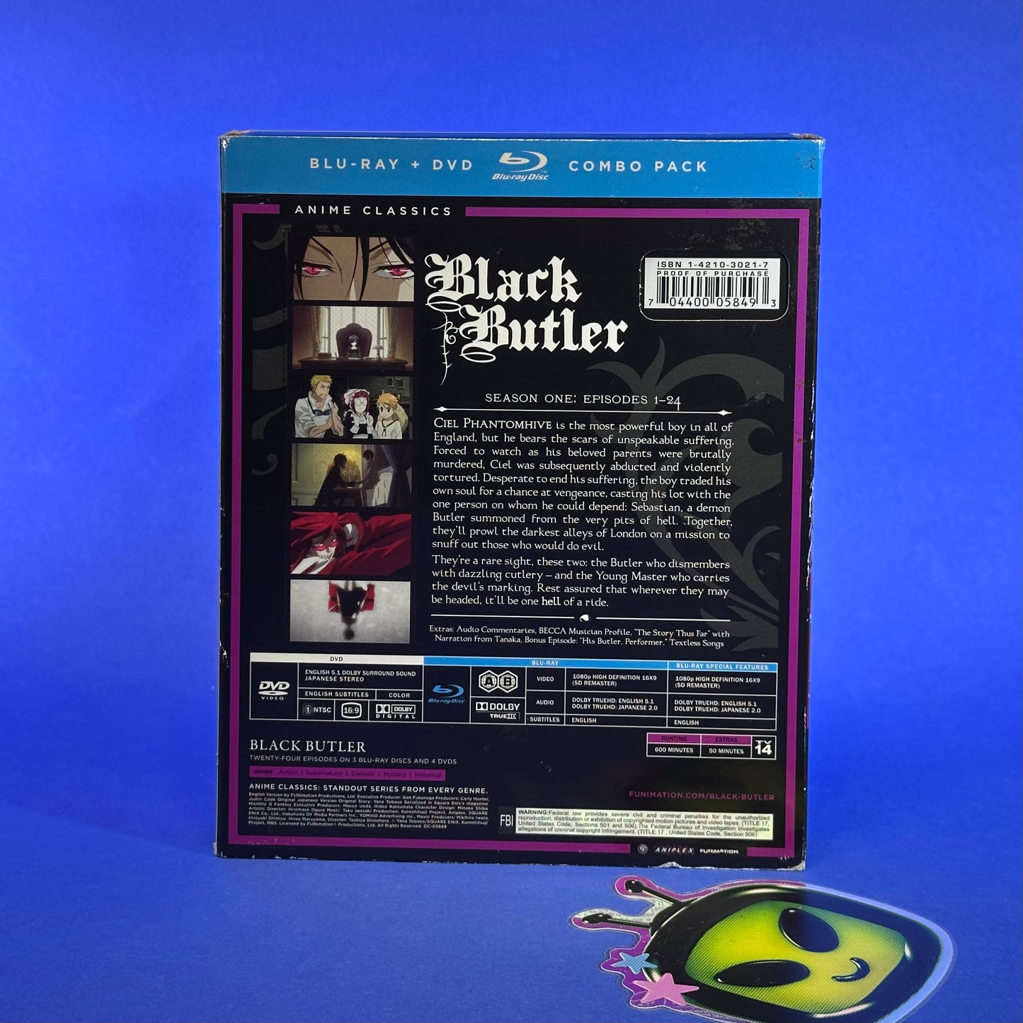 Black Butler - Seasons 1 and 2 Blu-ray Box Set