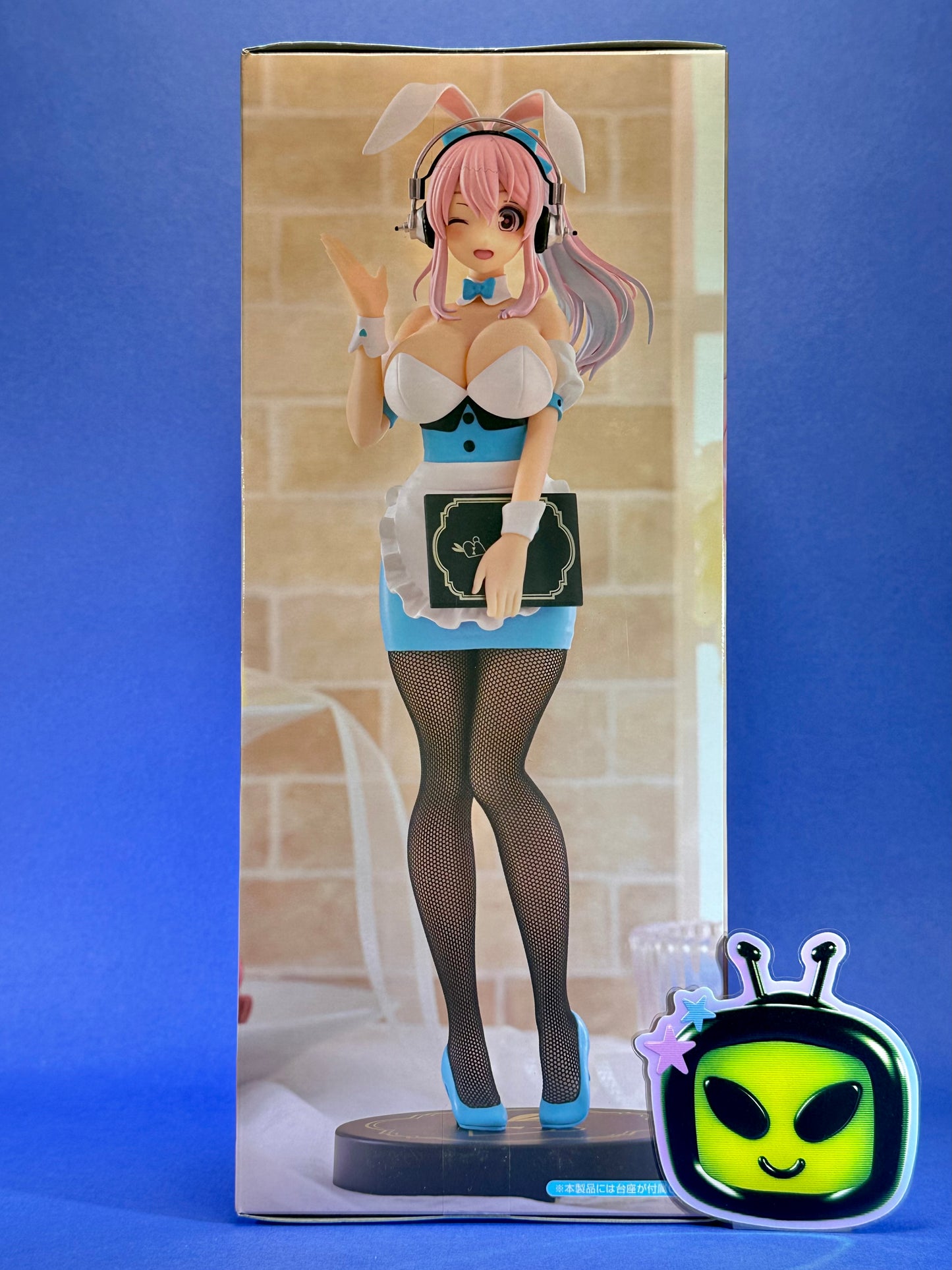 Furyu - SoniComi (Super Sonico) - Sonico - BiCute Bunnies Waitress ~Light Blue ver.~