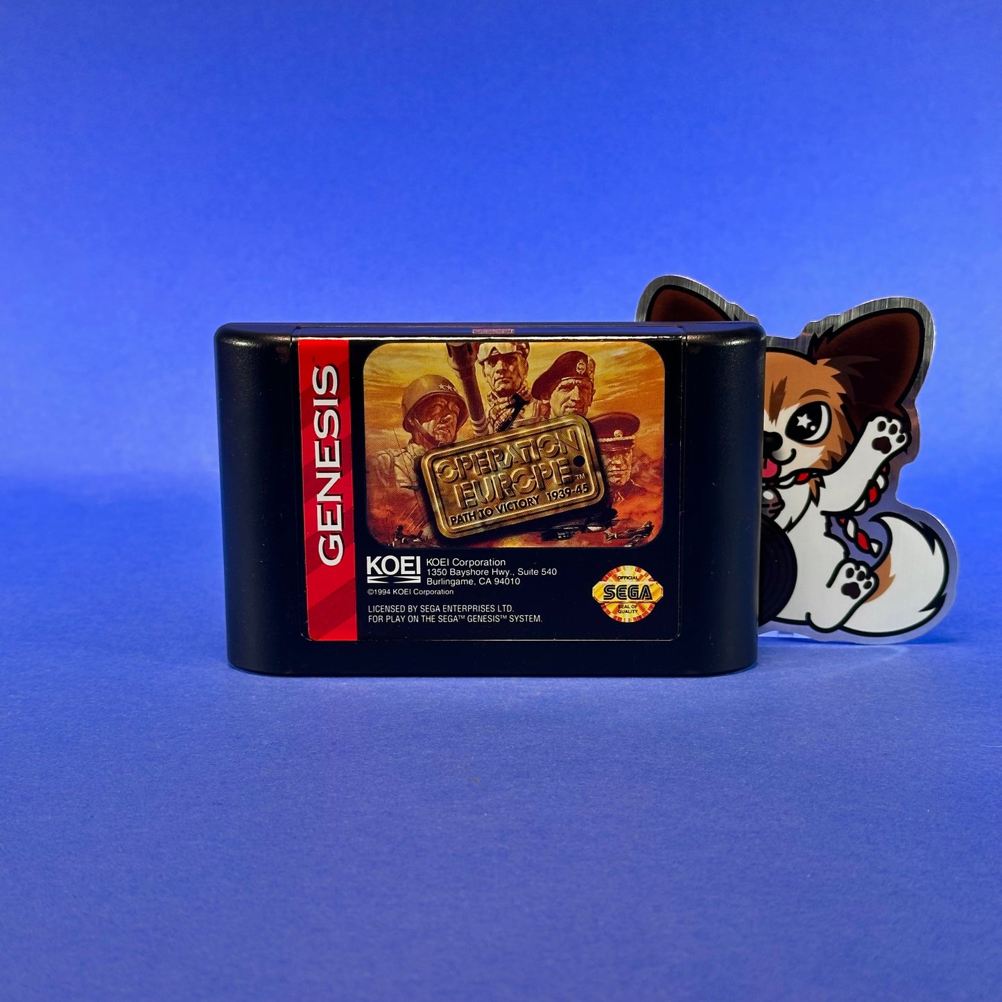 Operation Europe: Path to Victory 1939-45 - Sega Genesis