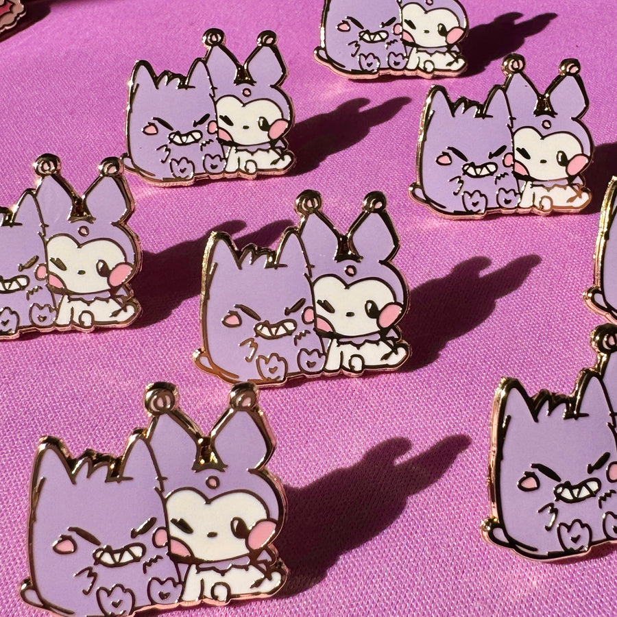 Boyfriend Girlfriend Enamel Pin