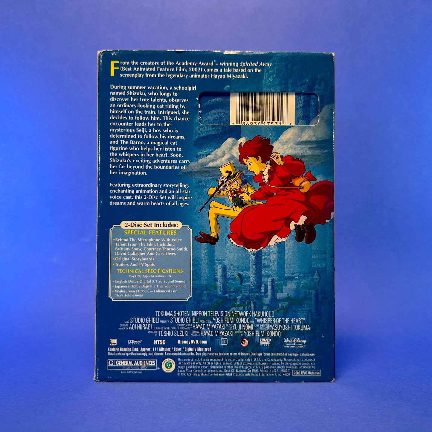 Whisper of The Heart DVD