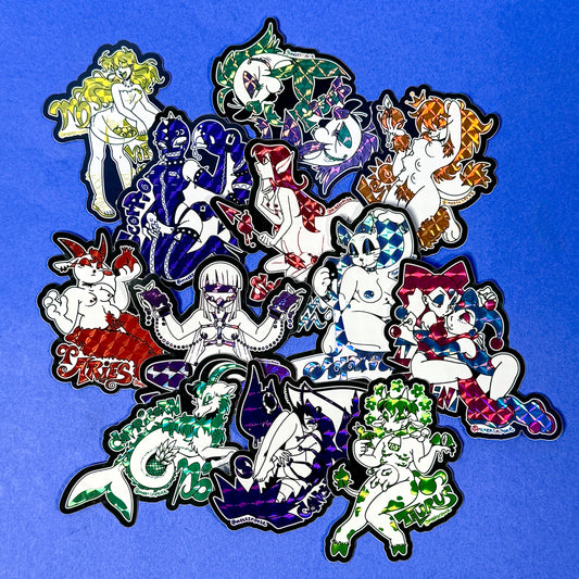 Meeks n Poke - Zodiac V3 Sticker Collection