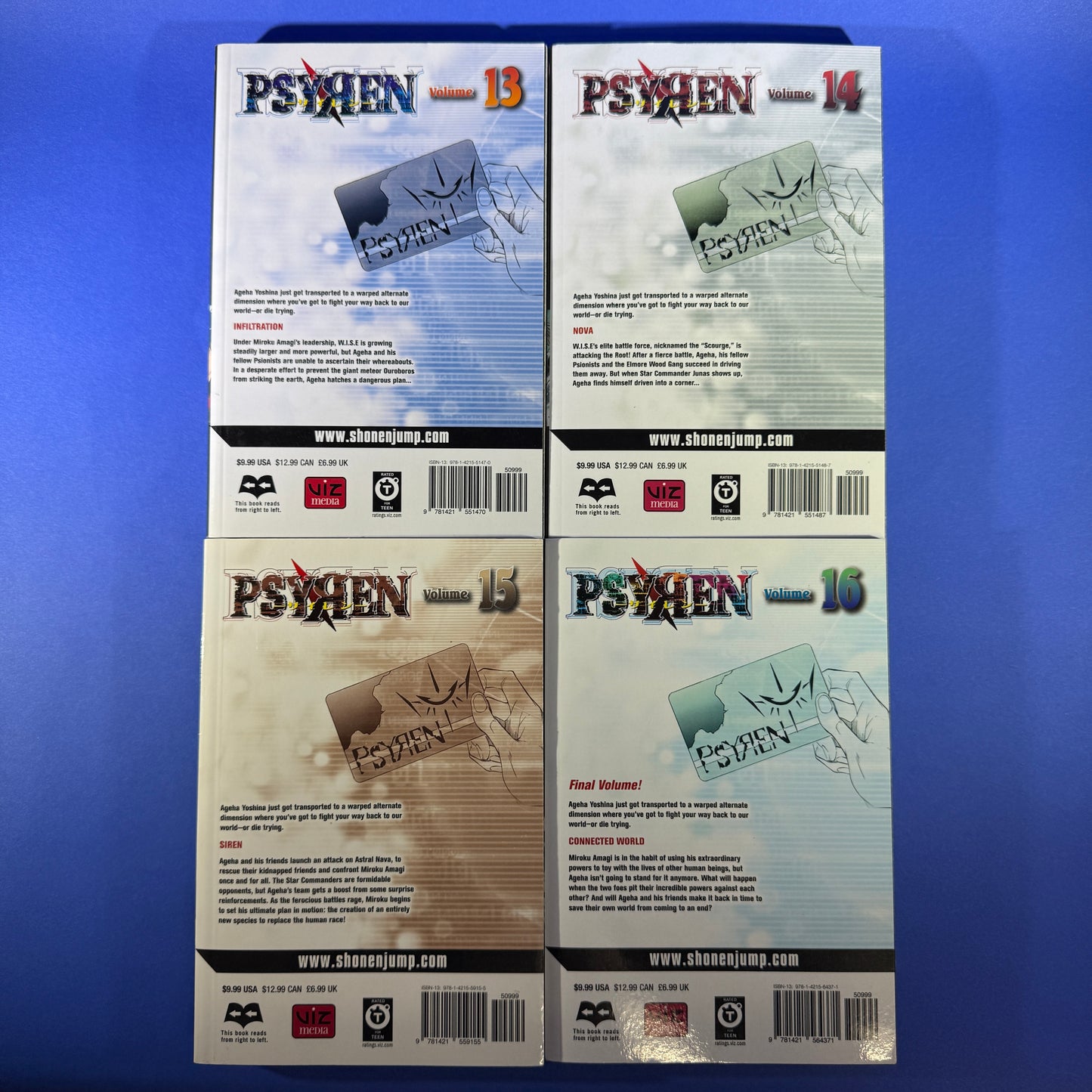 Toshiaki Iwashiro - Psyren Complete Manga Set
