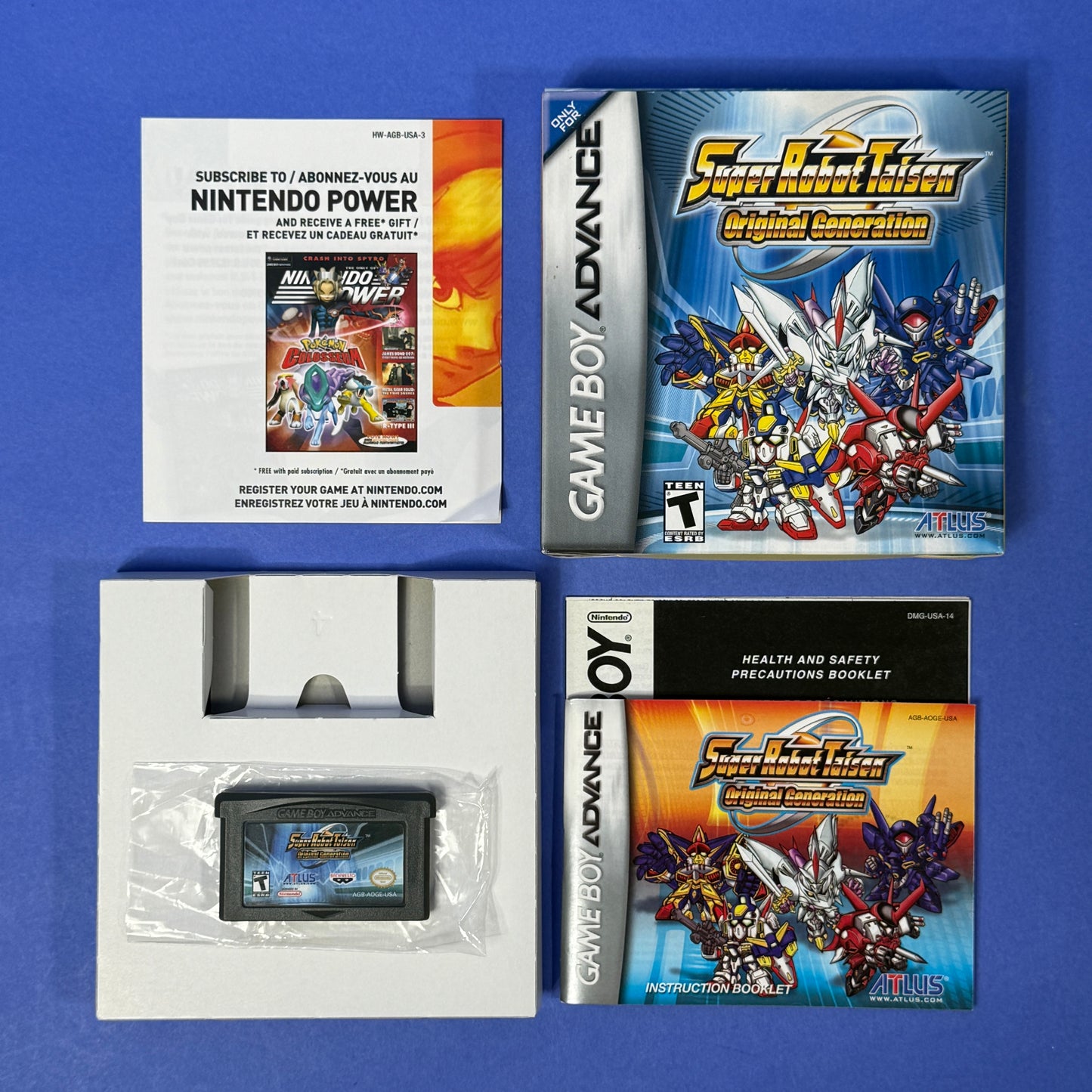Super Robot Taisen: Original Generation - Gameboy Advance