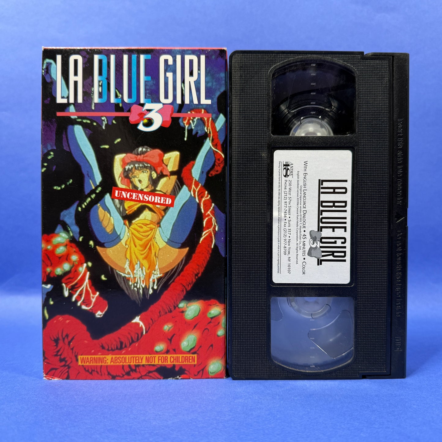 La Blue Girl / Lady Blue VHS