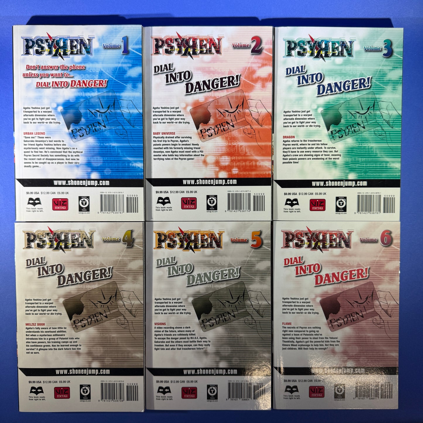 Toshiaki Iwashiro - Psyren Complete Manga Set