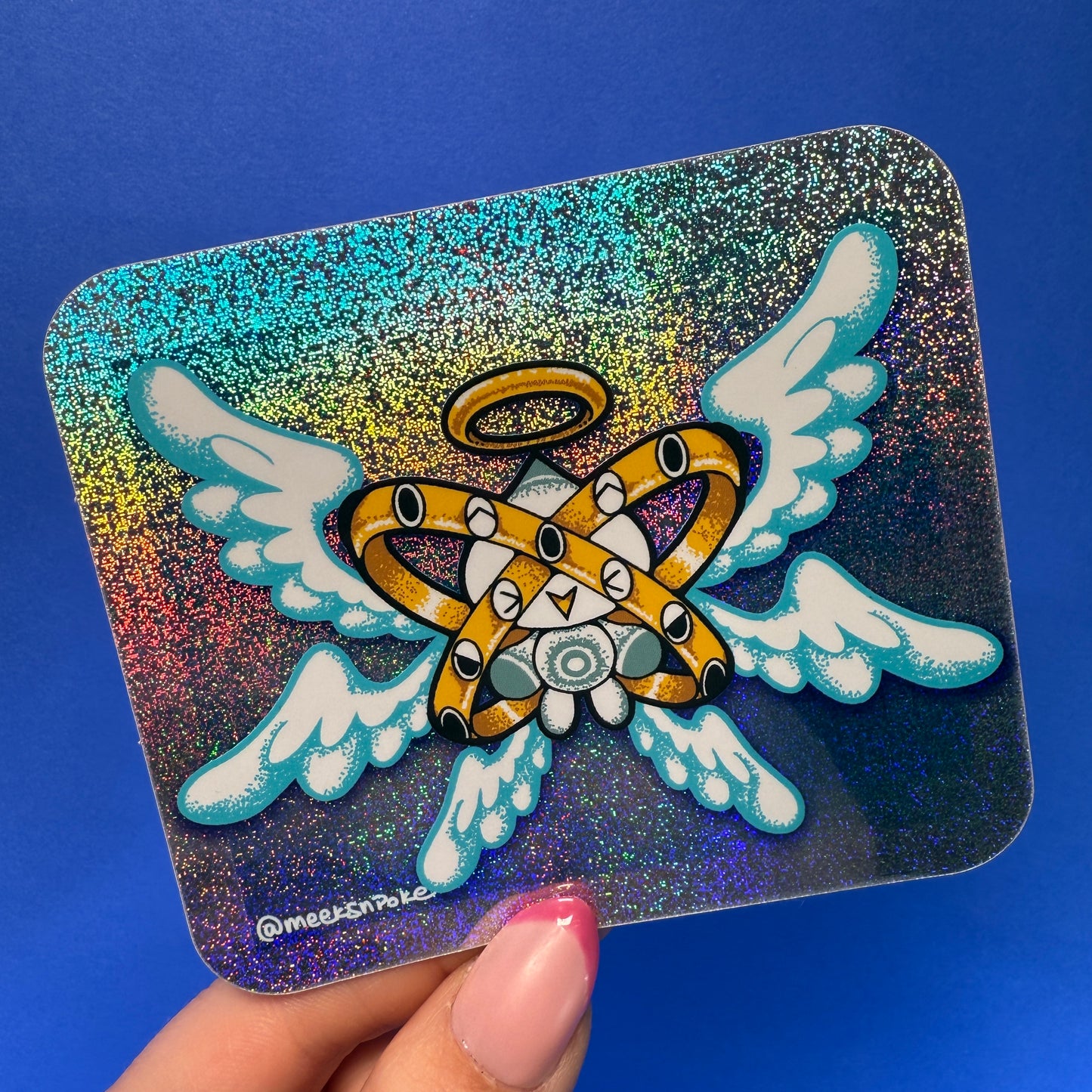 Meeks n Poke - Biblically Correct Garden Angel