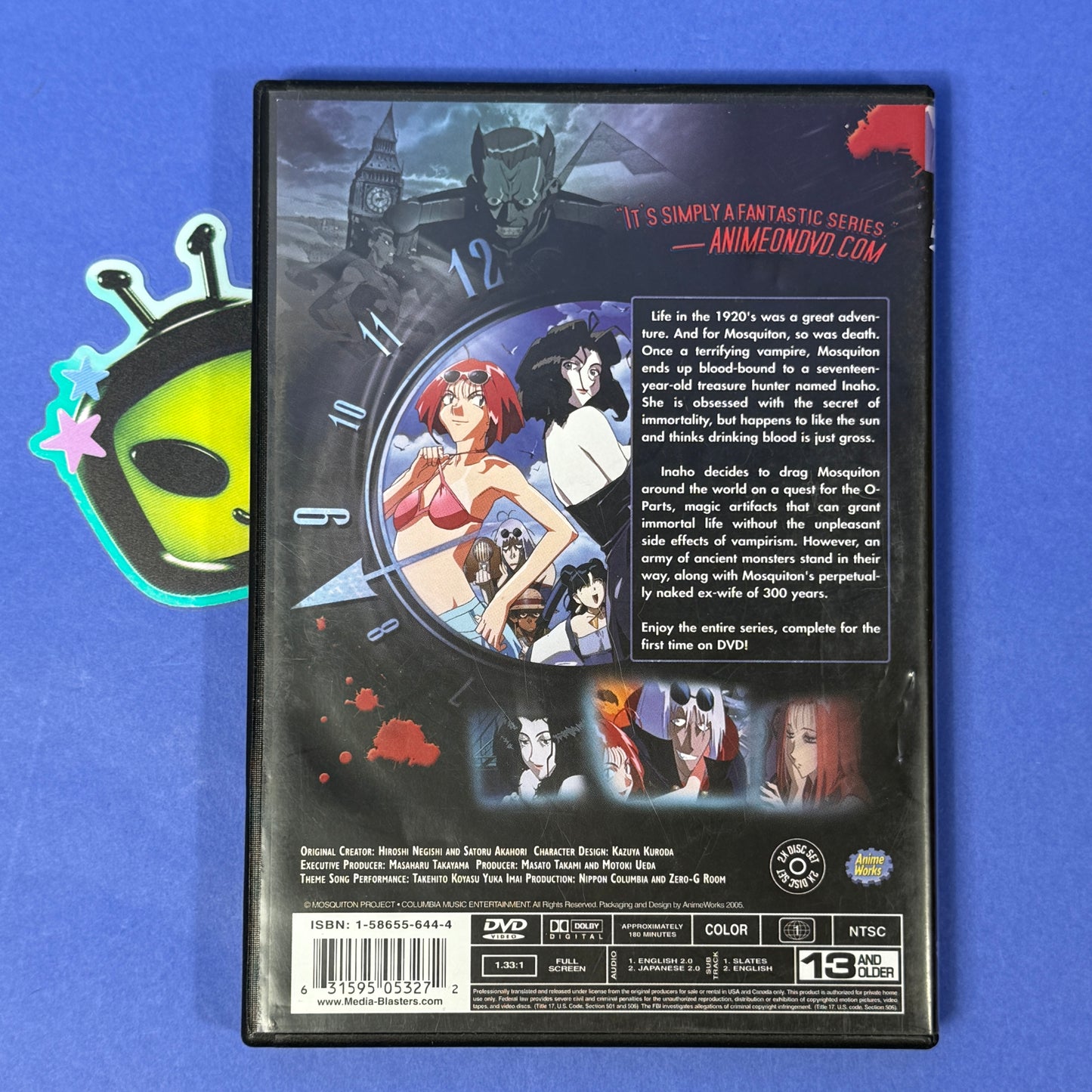 Master of Mosquiton Complete OVA DVD