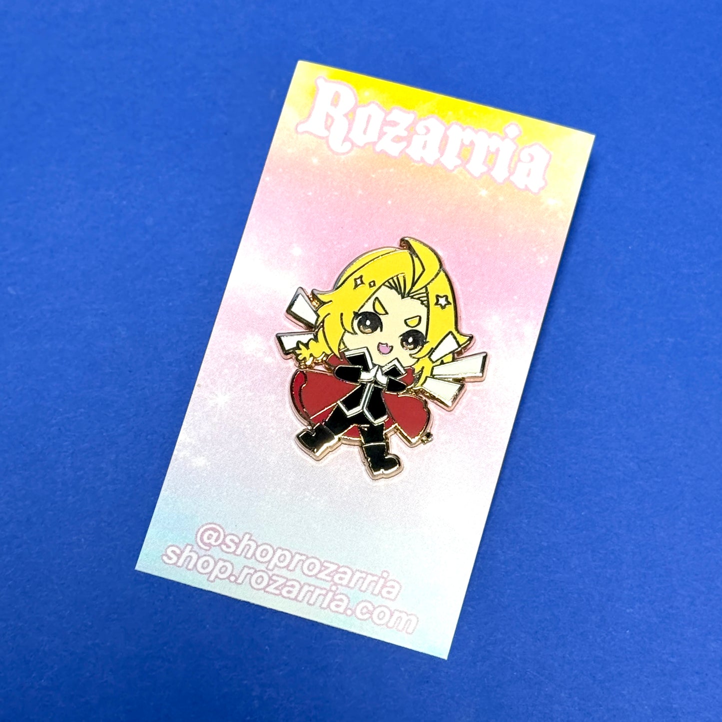 Rozarria - Brotherhood Enamel Pin