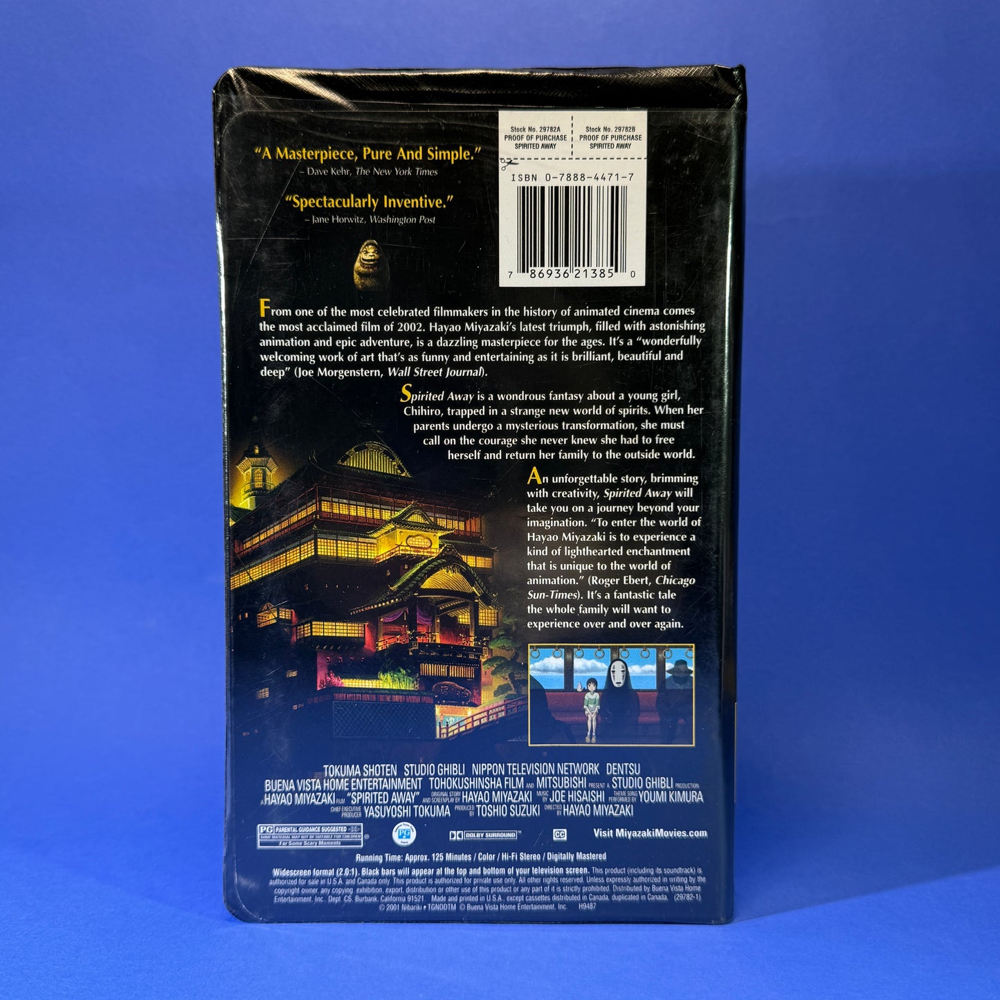 Spirited Away VHS