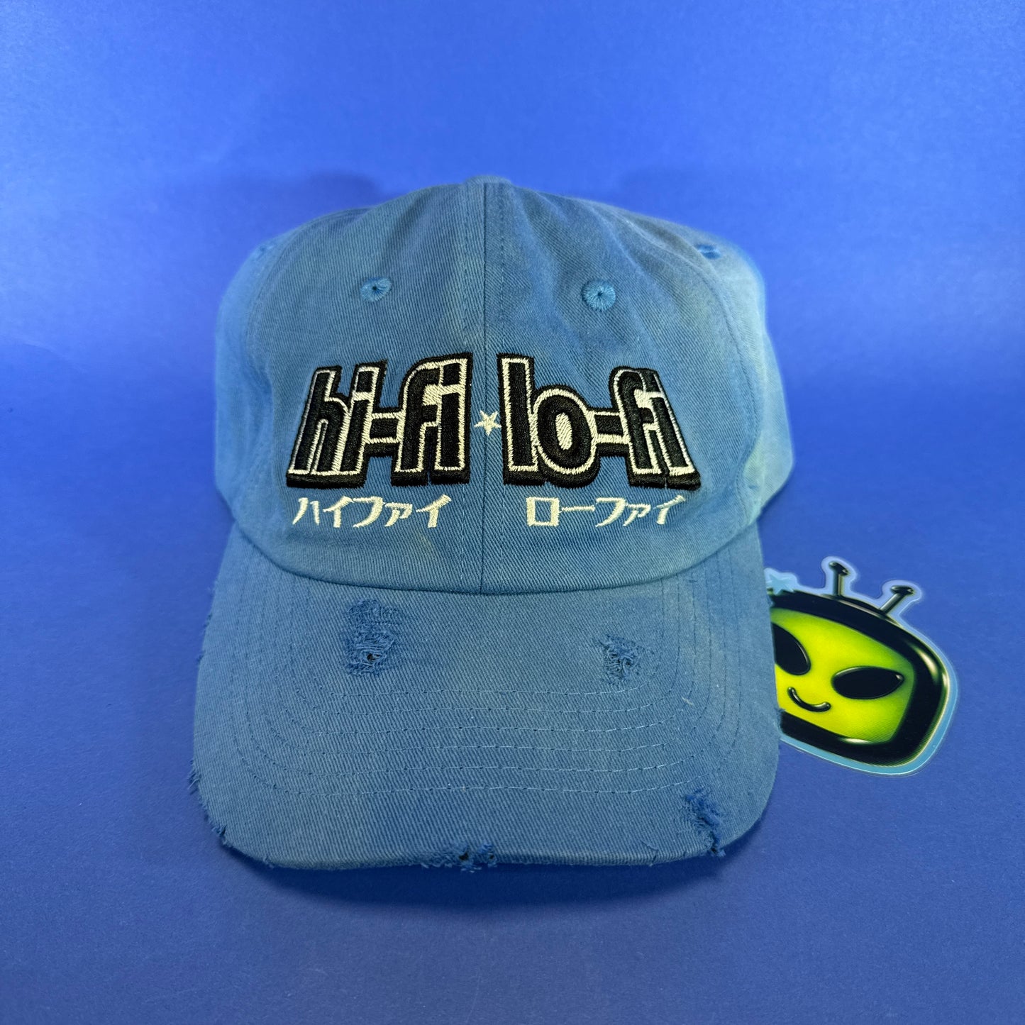 Hifi Lofi V2 Distressed Baseball Cap
