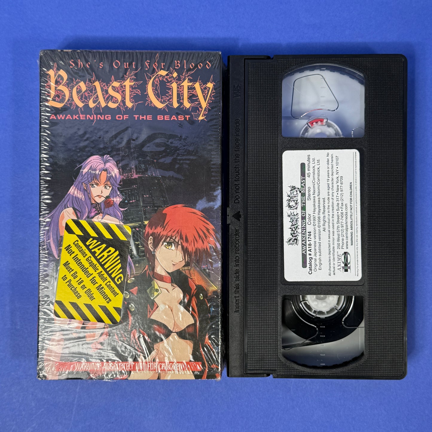 Beast City VHS