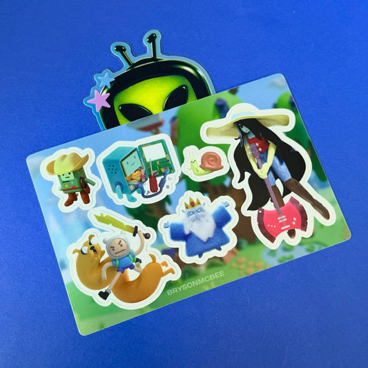 Bryson McBee - Adventure Sticker Sheet