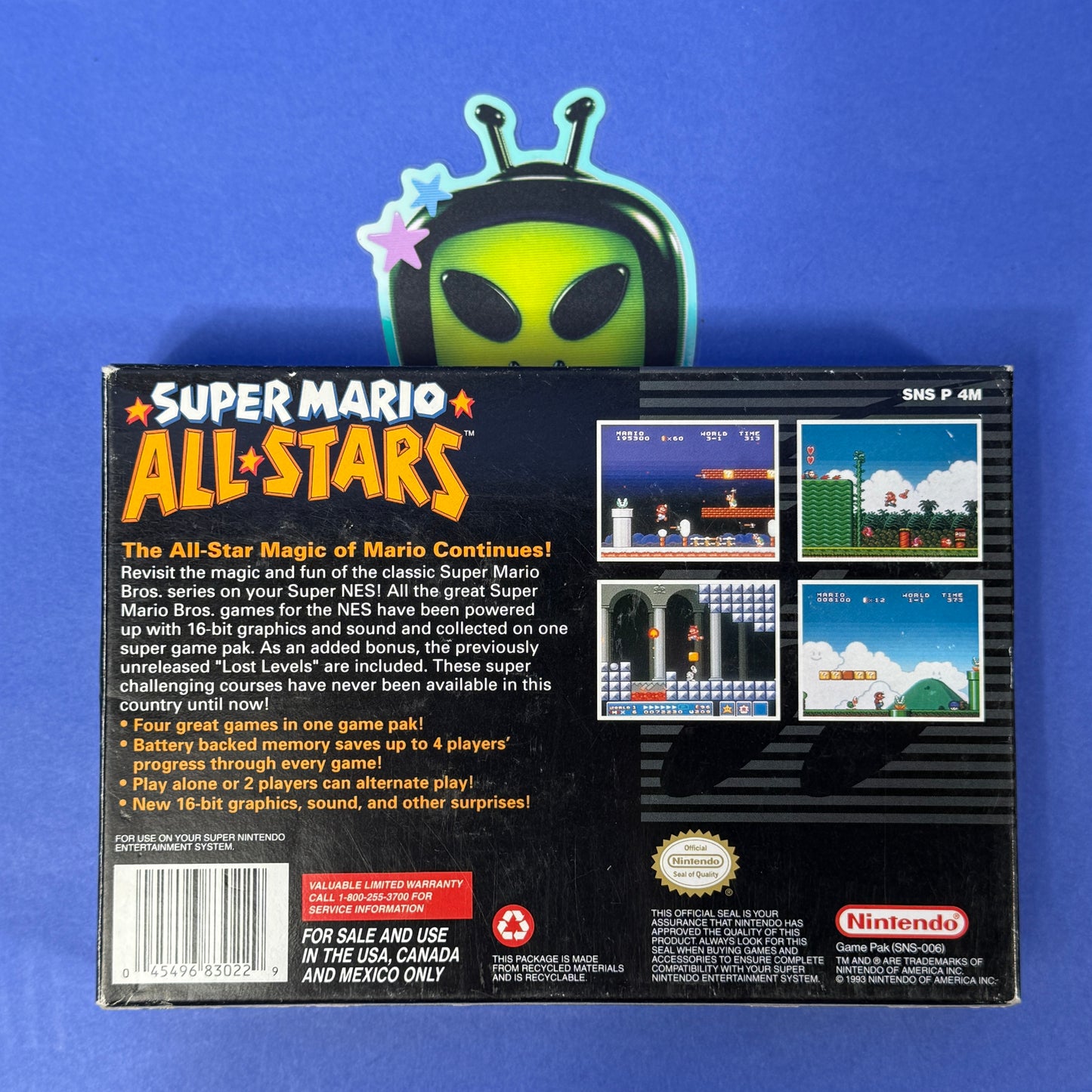 Super Mario All-Stars Super Nintendo