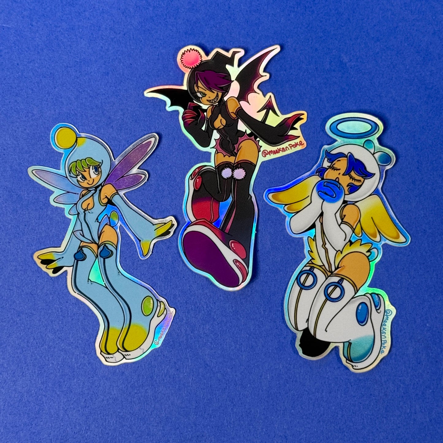 Meeks n Poke - Chaos Girls Sticker Collection