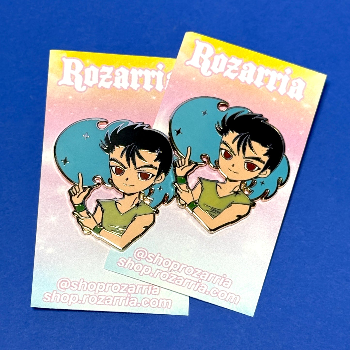 Rozarria - Spirit Detective Enamel Pins