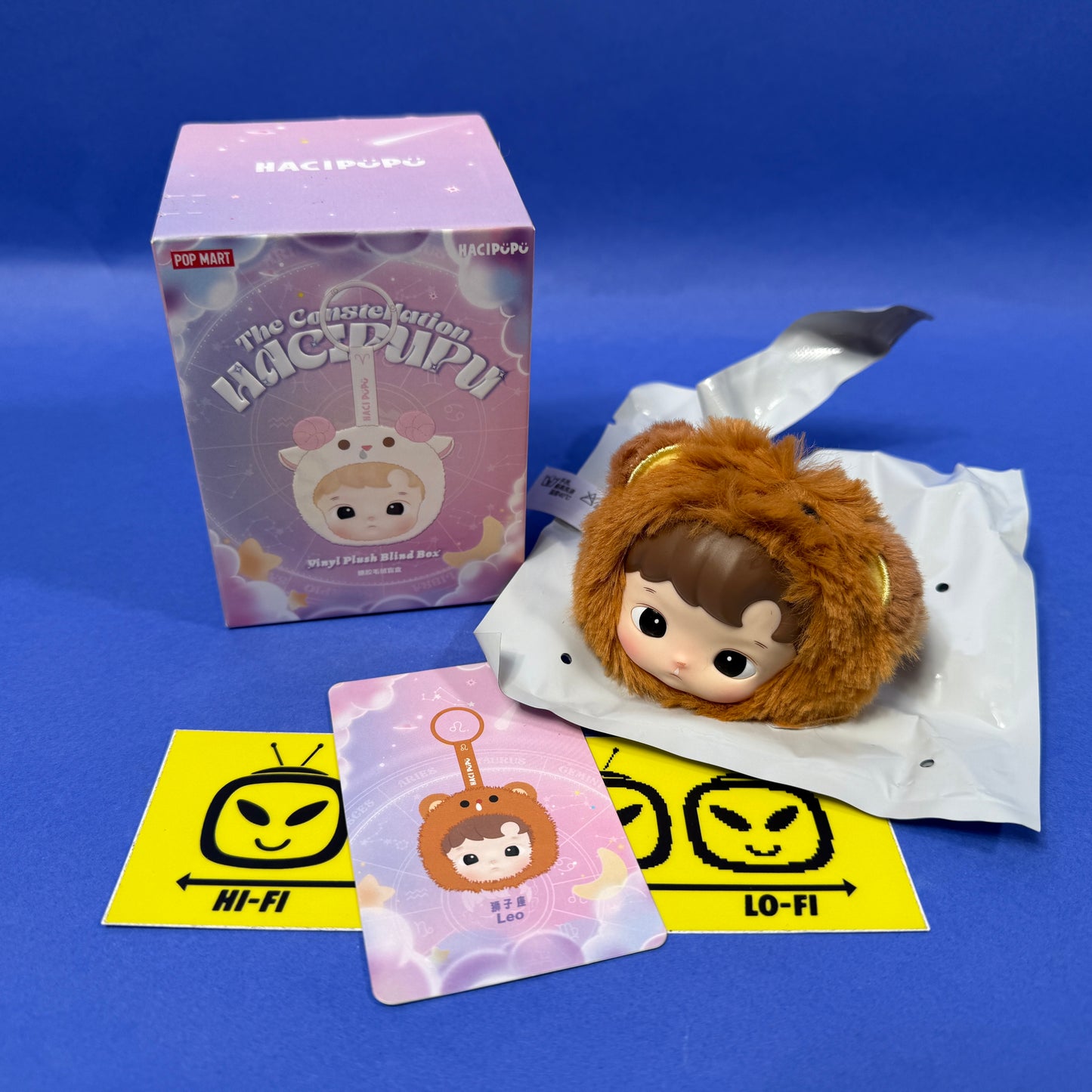 POP MART - Hacipupu: The Constellation Plush Keychains