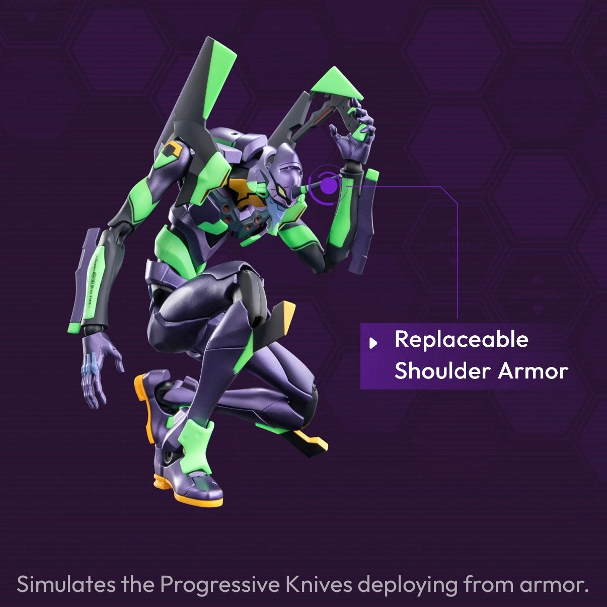Blokees: Evangelion - Ultra Action Figure Legacy Edition EVA-01