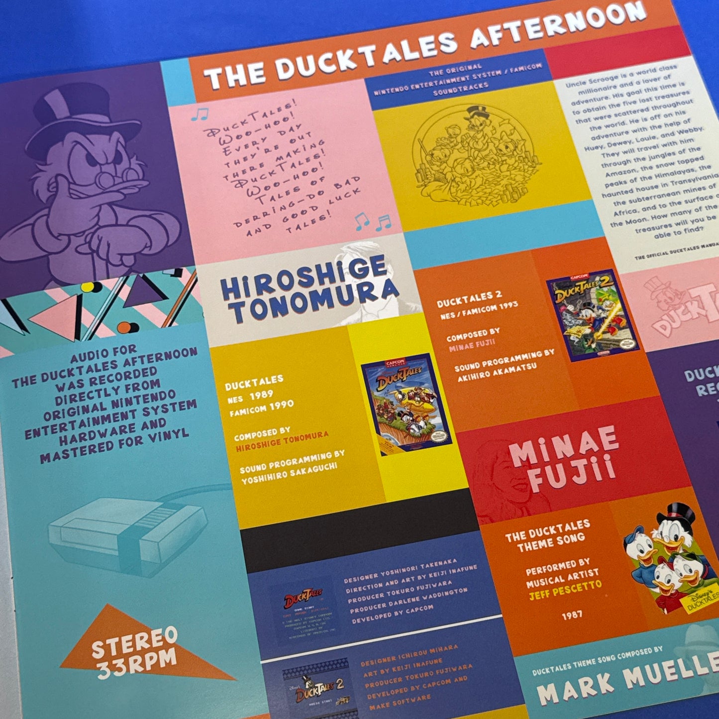 Duck Tales Afternoon Vinyl Record