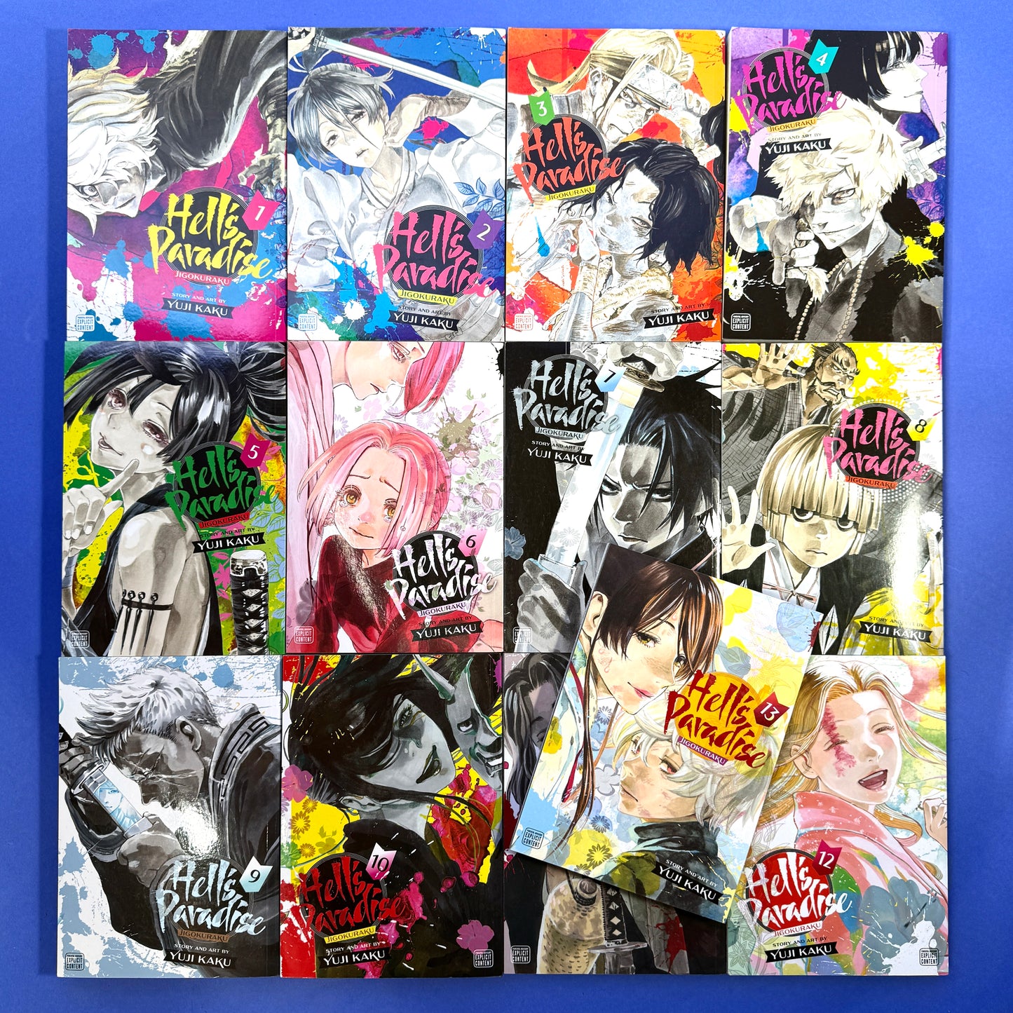 Yuji Kaku - Hell's Paradise Complete Manga Set