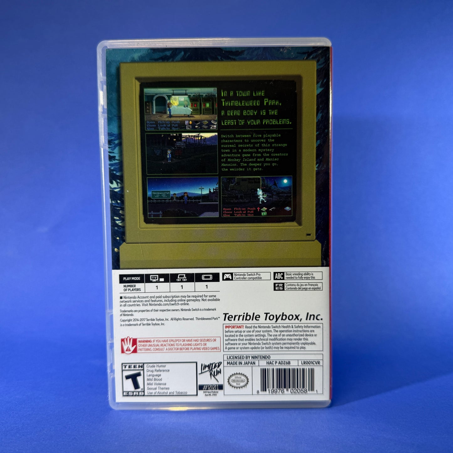 Nintendo Switch - Thimbleweed Park