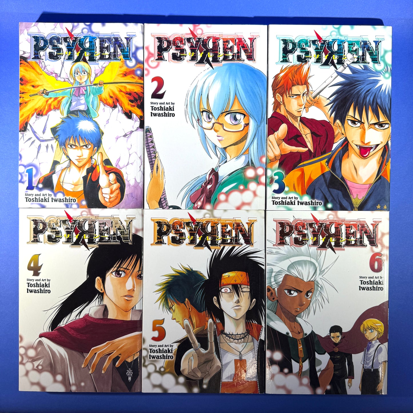 Toshiaki Iwashiro - Psyren Complete Manga Set