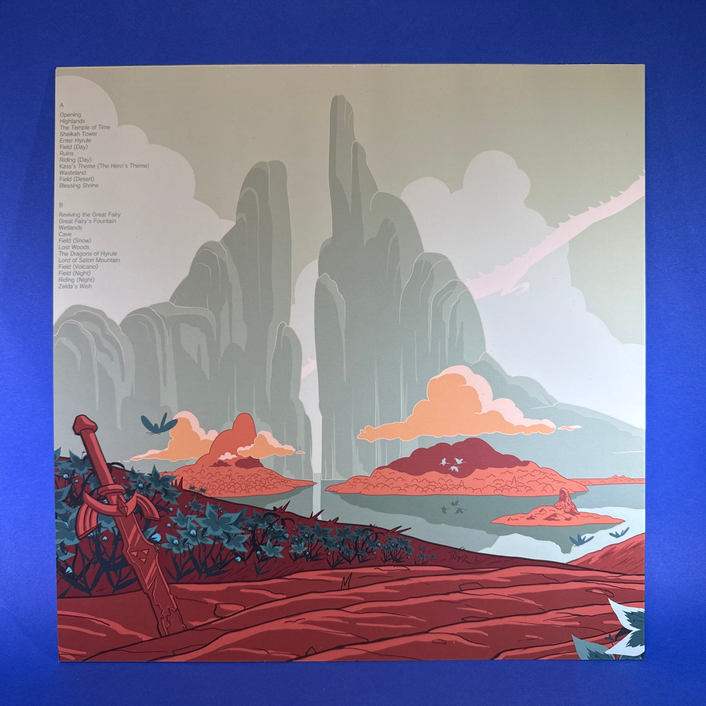 Legend of Zelda - BOTW Vinyl Record Collection