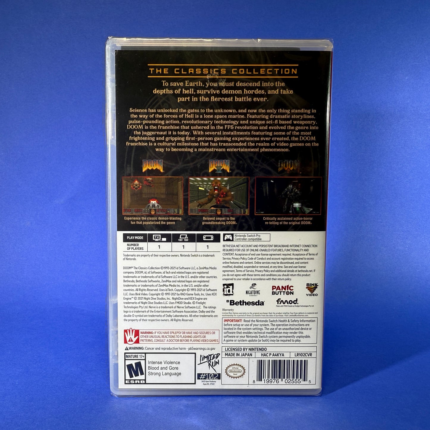 Nintendo Switch - Doom: The Classics Collection