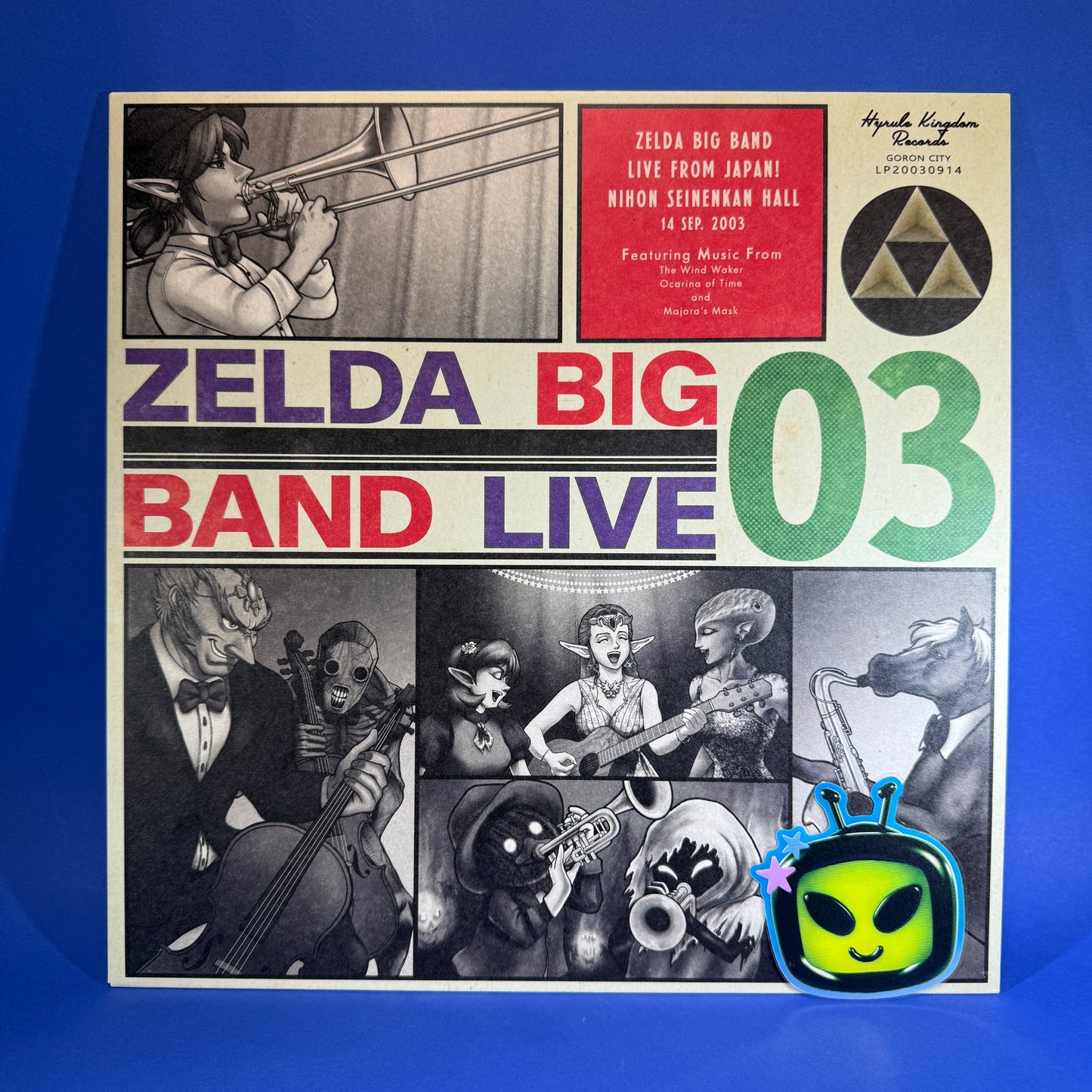 Zelda Big Band Live Vinyl Record