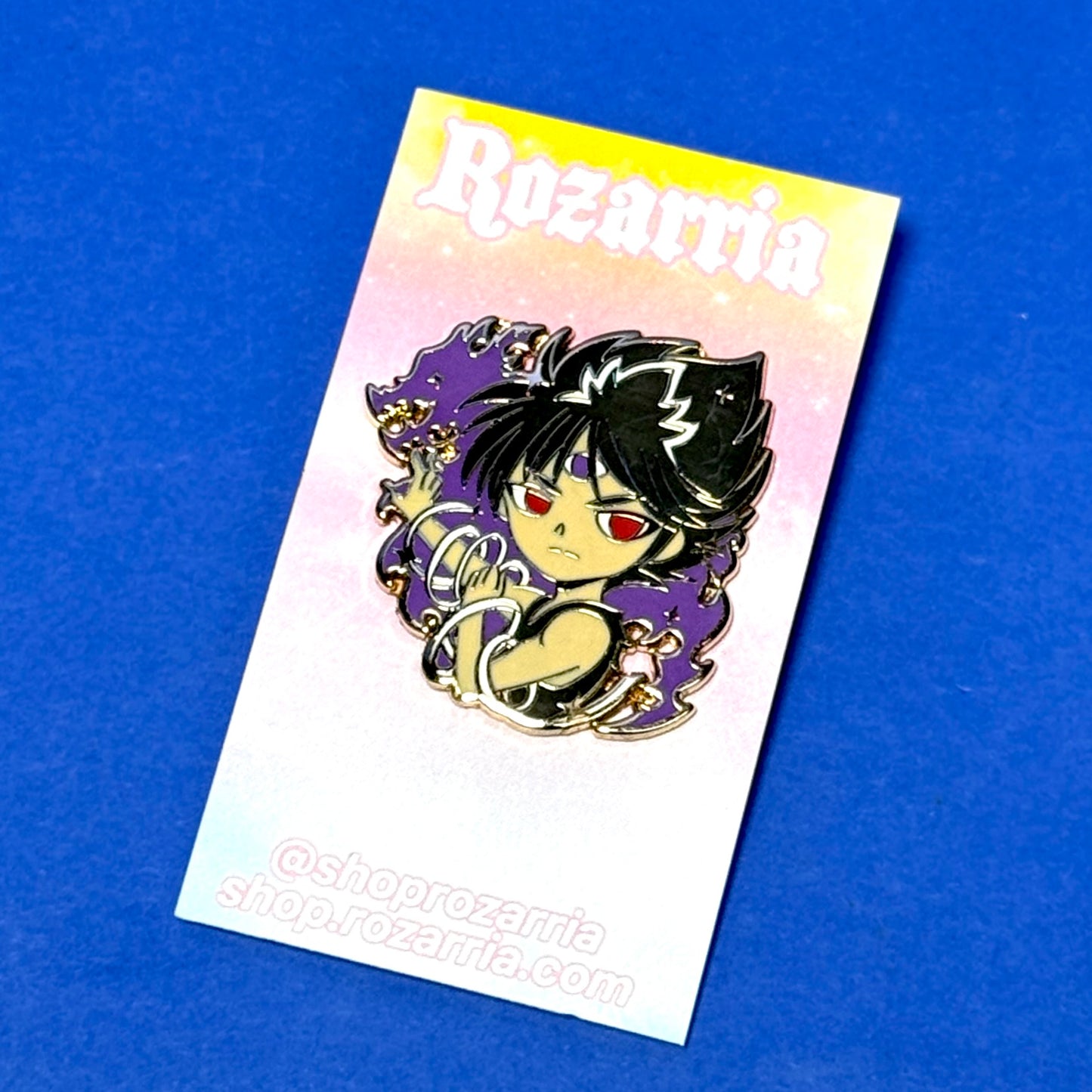 Rozarria - Spirit Detective Enamel Pins