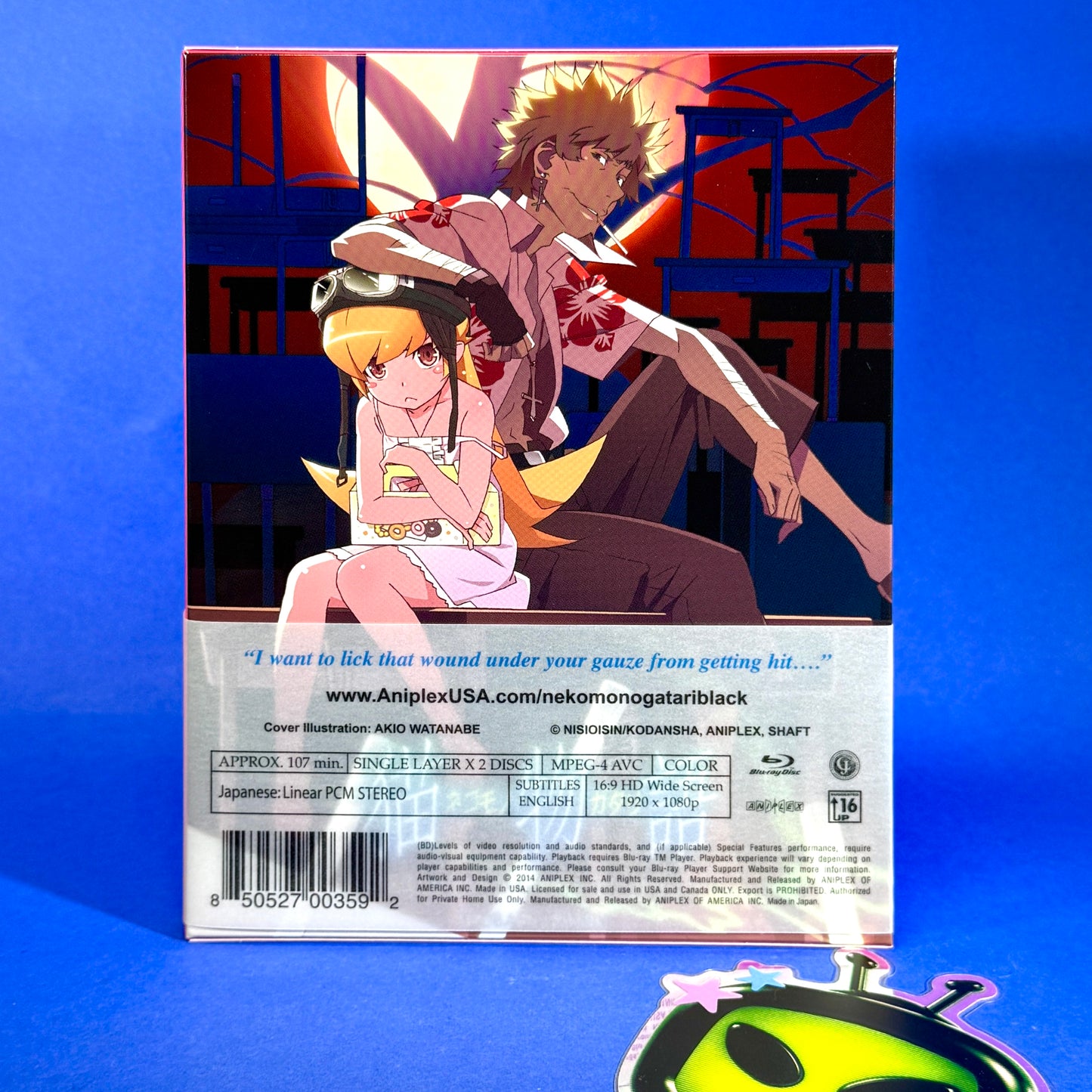 Nekomonogatari (Black) Blu-Ray