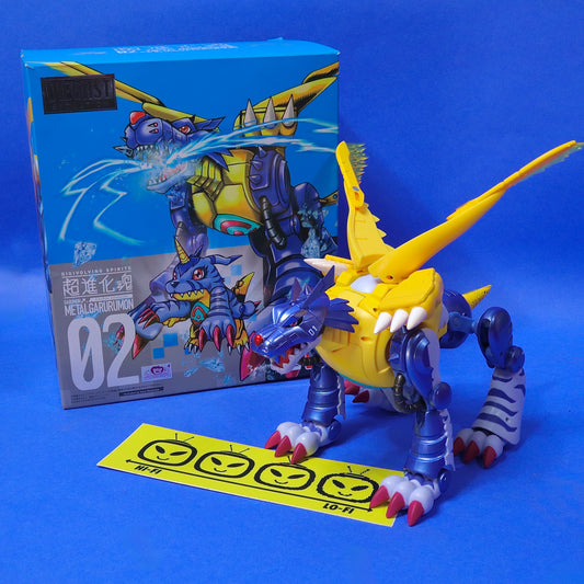 Bandai Tamashii Nations - Metal Garurumon Digivolving Spirits Figure