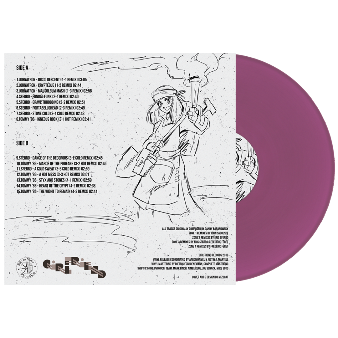 Crypt of the Necrodancer - The Synthwave Cuts Vinyl Record