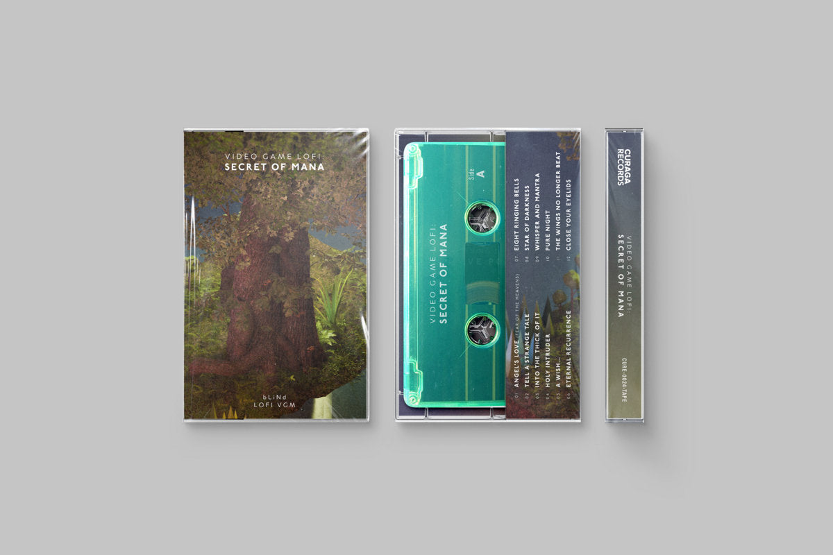 Video Game Lofi: Secret of Mana Cassette & Vinyl Record