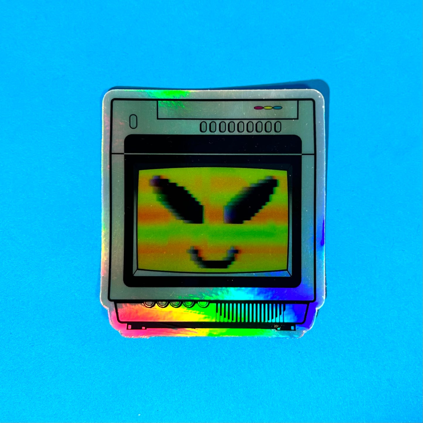 Hi-Fi Lo-Fi CRT Sticker