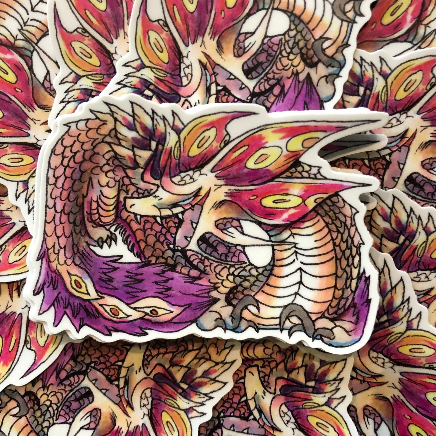 Dalton Doodles - Monster Hunter Sticker Collection