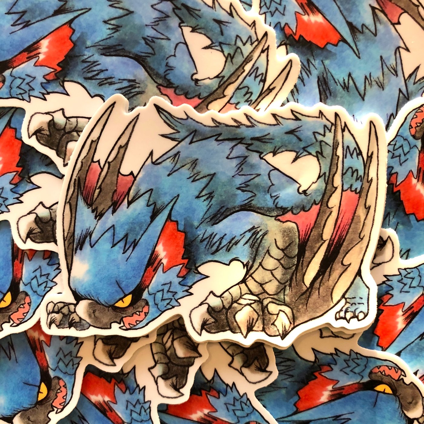 Dalton Doodles - Monster Hunter Sticker Collection