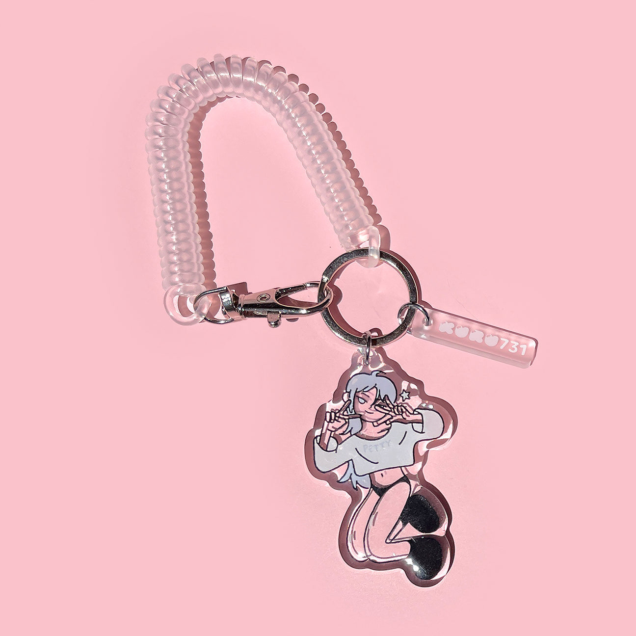 KURU 731 - Elastic Coil Keychains