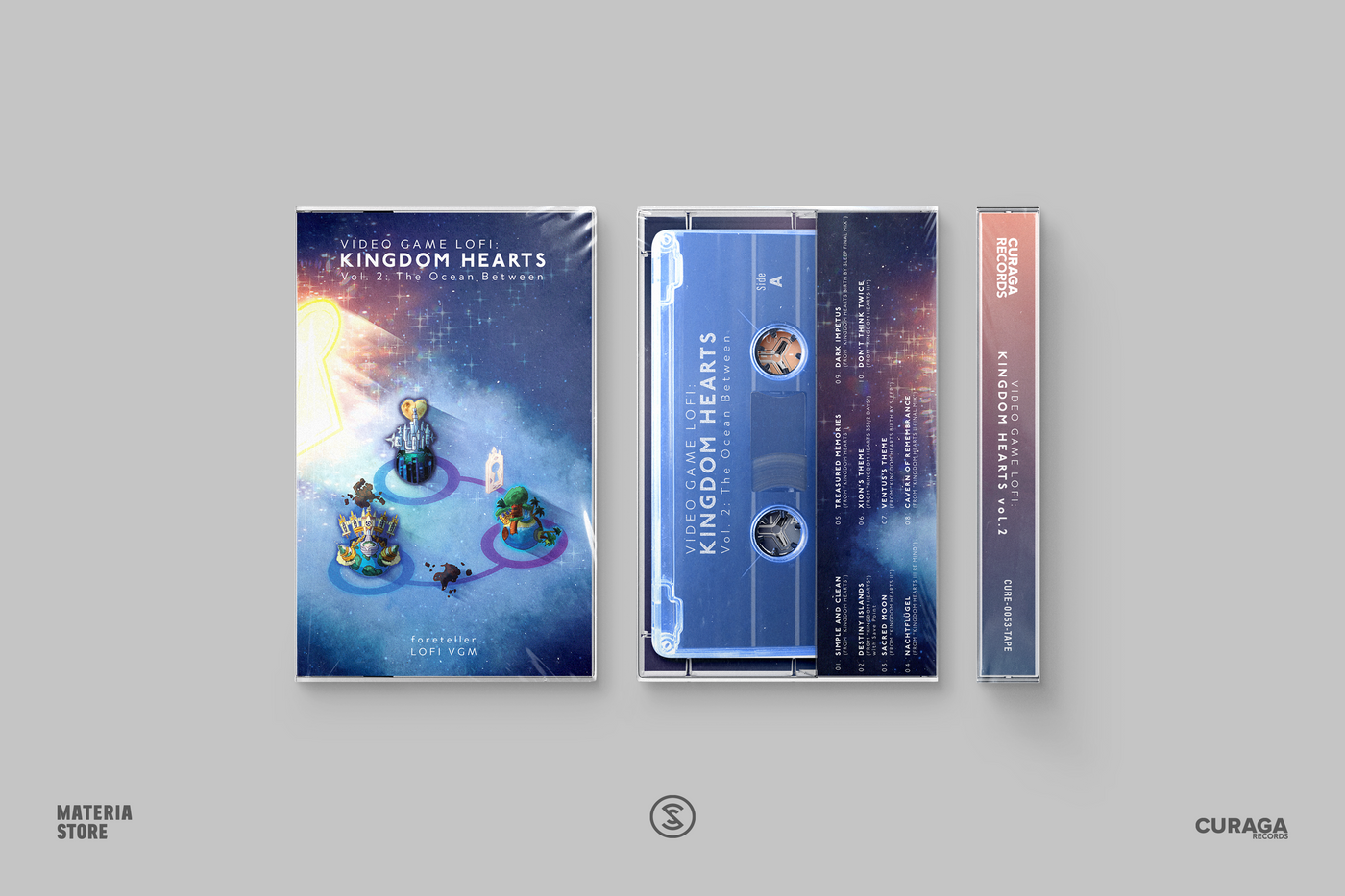 Video Game LoFi: Kingdom Hearts Vol. 2 The Ocean Between Cassette Tape