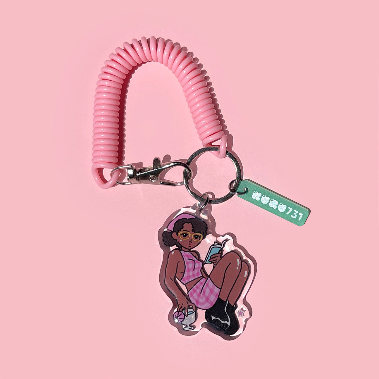 KURU 731 - Elastic Coil Keychains