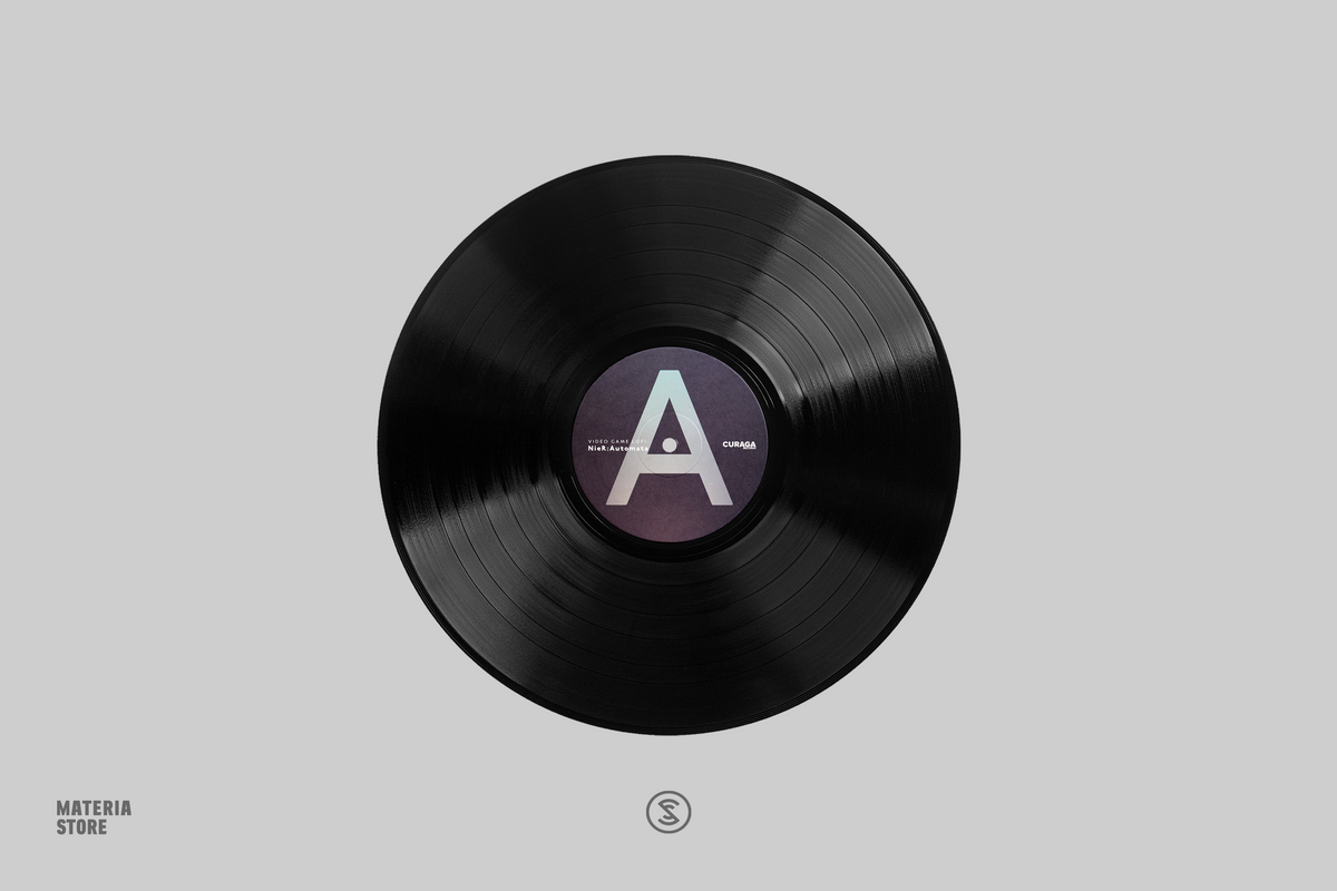 Video Game LoFi: NieR:Automata Vinyl Record & Cassette Tape