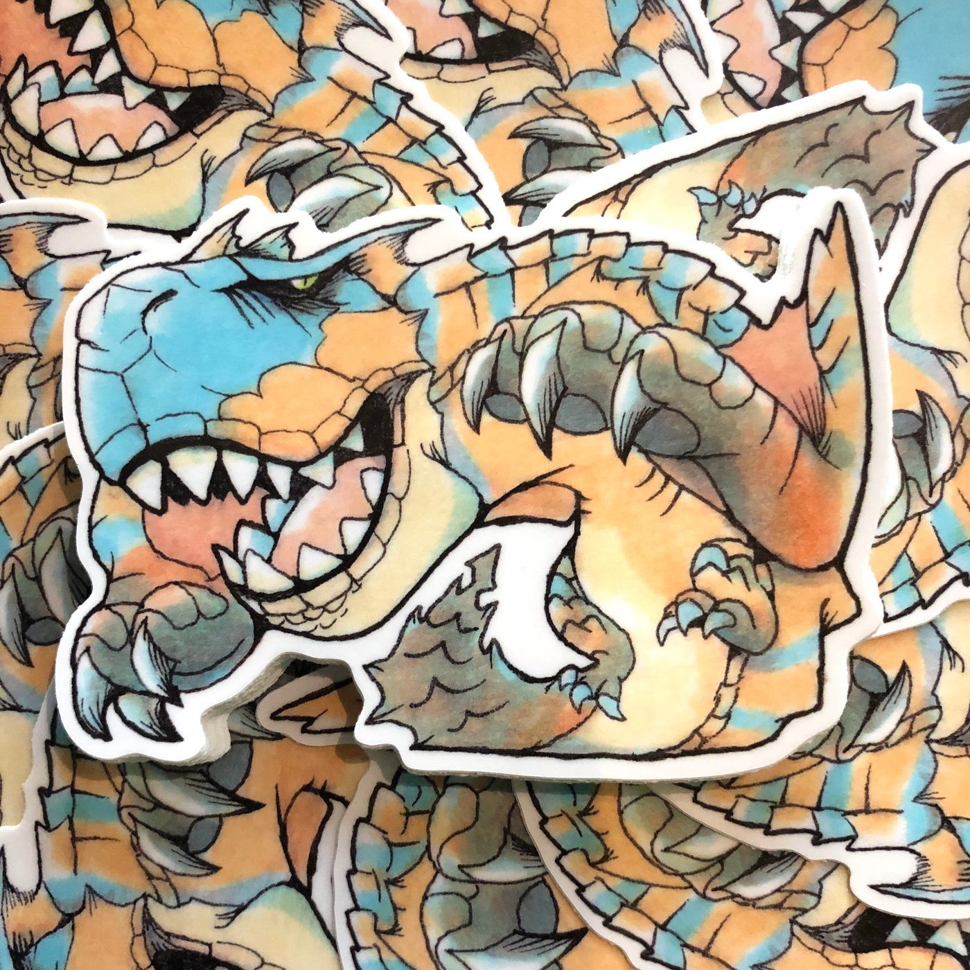 Dalton Doodles - Monster Hunter Sticker Collection
