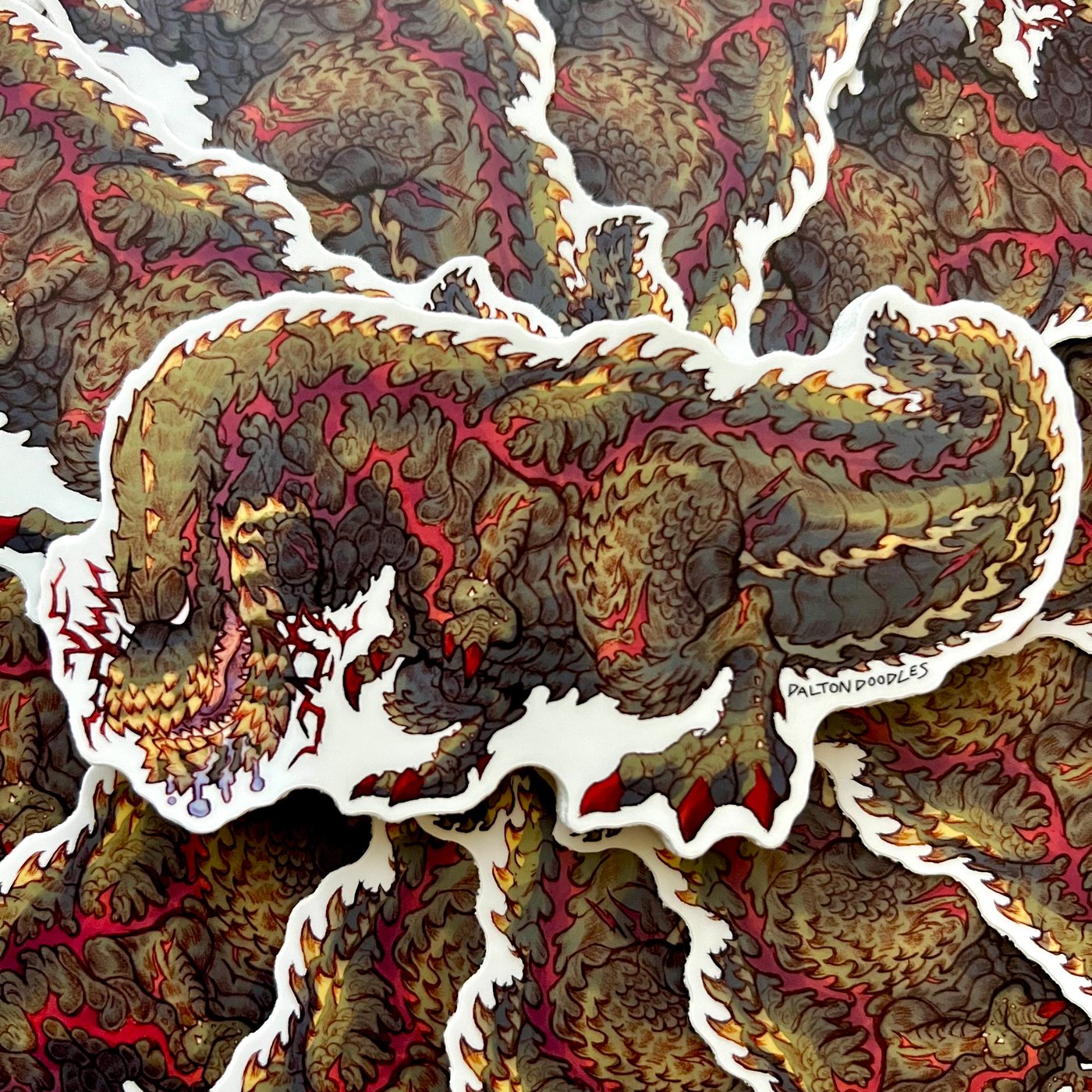 Dalton Doodles - Monster Hunter Sticker Collection