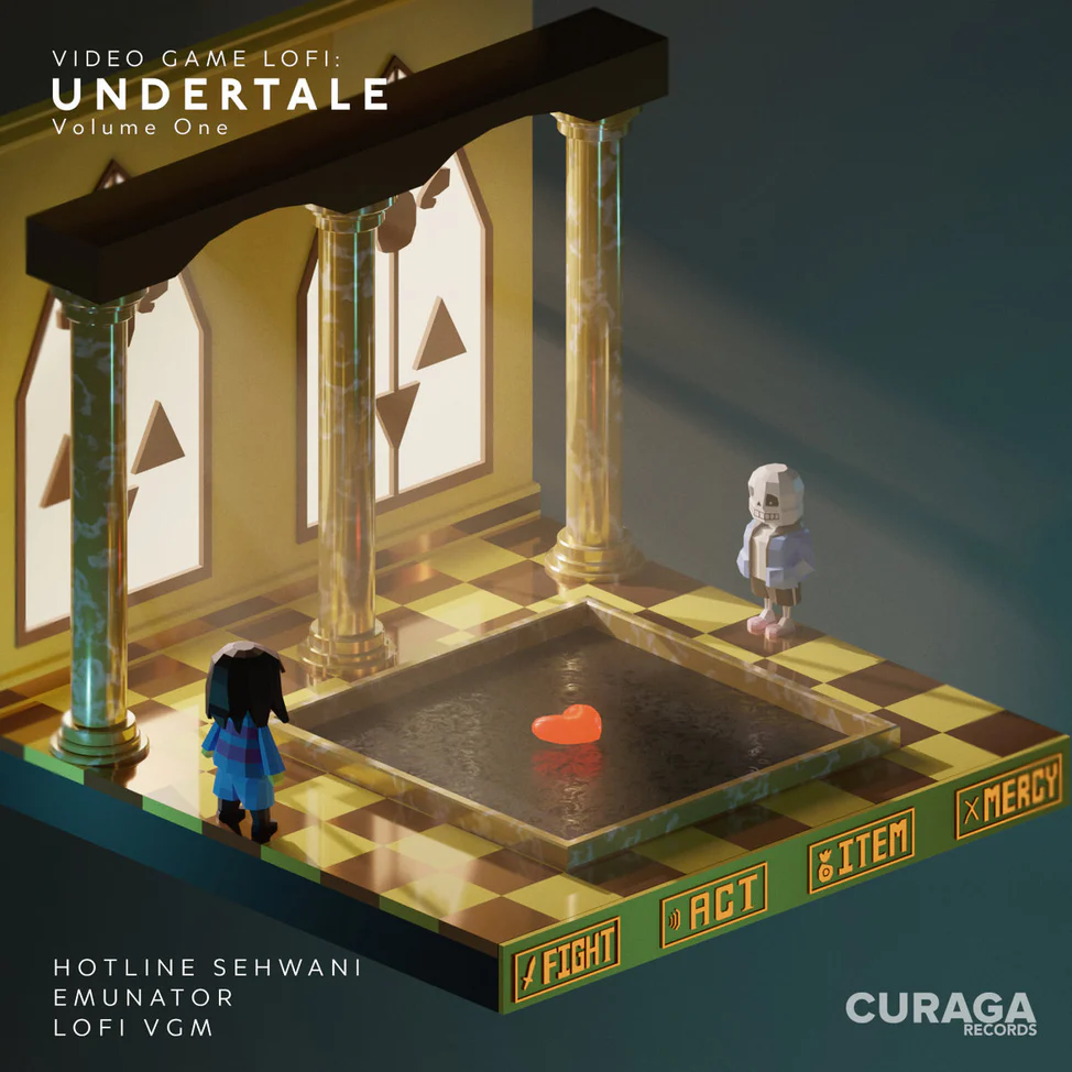Video Game Lofi: Undertale Vol. 1 Vinyl Record & Cassette